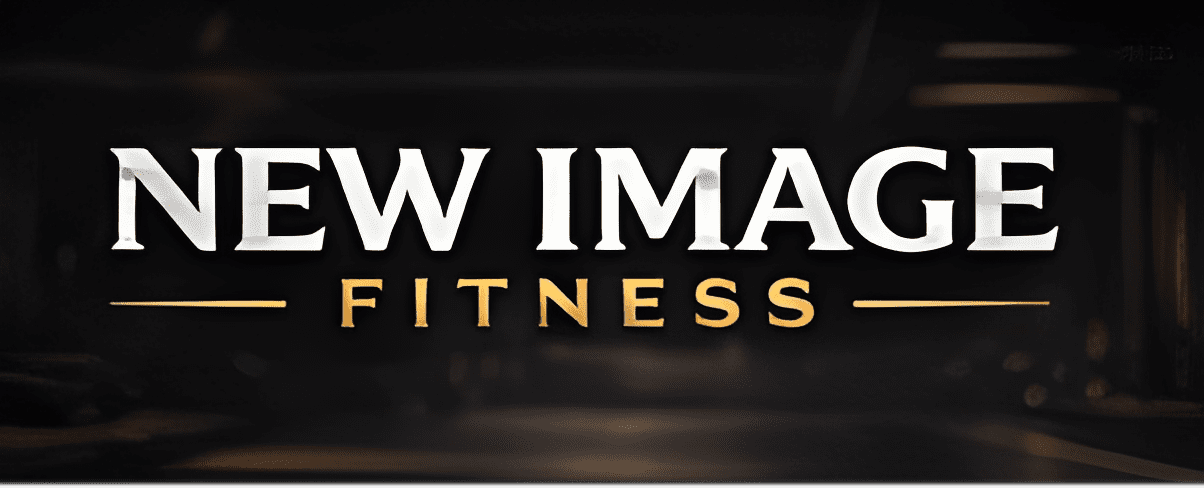 New Image Fitness logo on dark background.